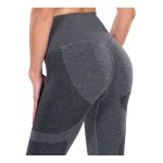 POWER FIT Legginsy wyszczuplająco-modelujące Grey (Szary) L-XL