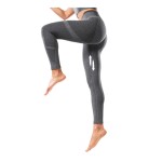 POWER FIT Legginsy wyszczuplająco-modelujące Grey (Szary) L-XL