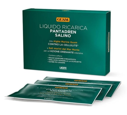 PANTADREN SALINO Płyn uzupełniajacy do getrów drenujących - 3x100ml