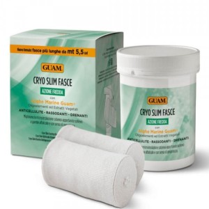 CHŁODZĄCE BANDAŻE WYSZCZUPLAJĄCO-ANTYCELLULITOWE 2 SZT (5,5m) 185 ml.